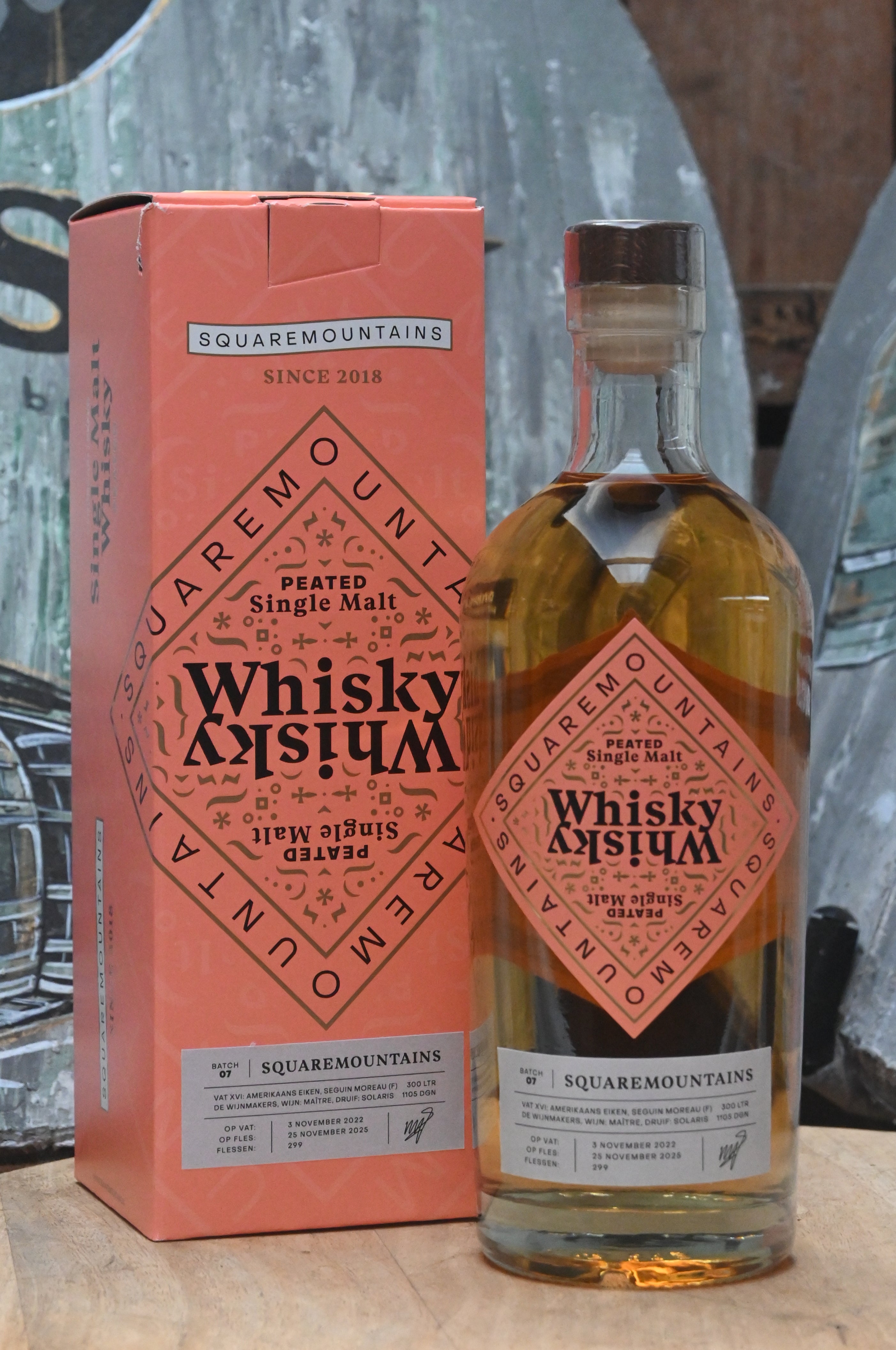 Squaremountains whisky - Batch 7 peated