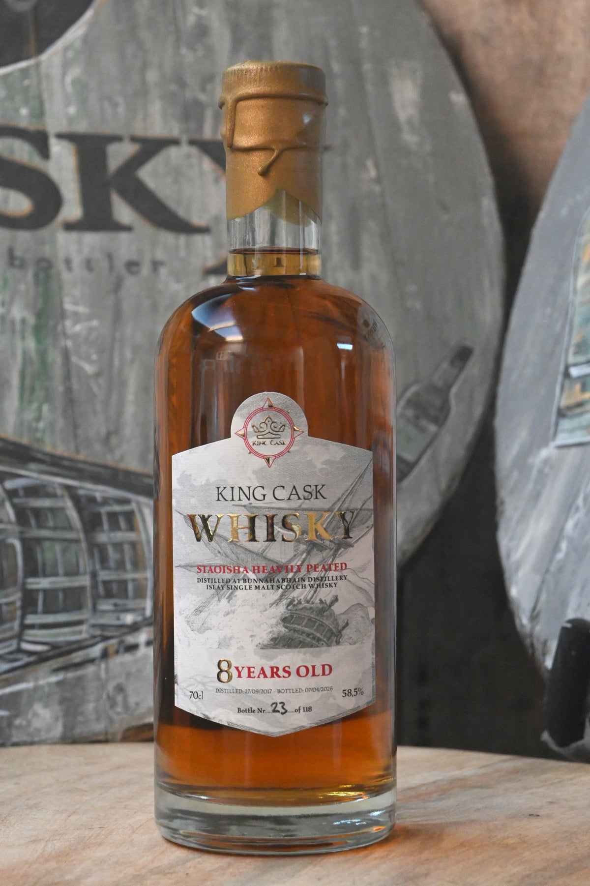 Bunnahabhain Staoisha 2017 - 8 jaar oud
