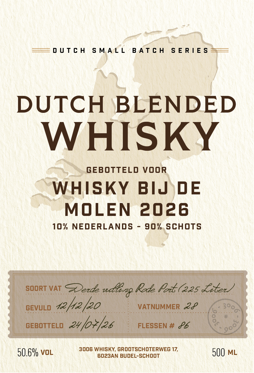 Dutch Blend - voor Whisky bij de Molen 2026