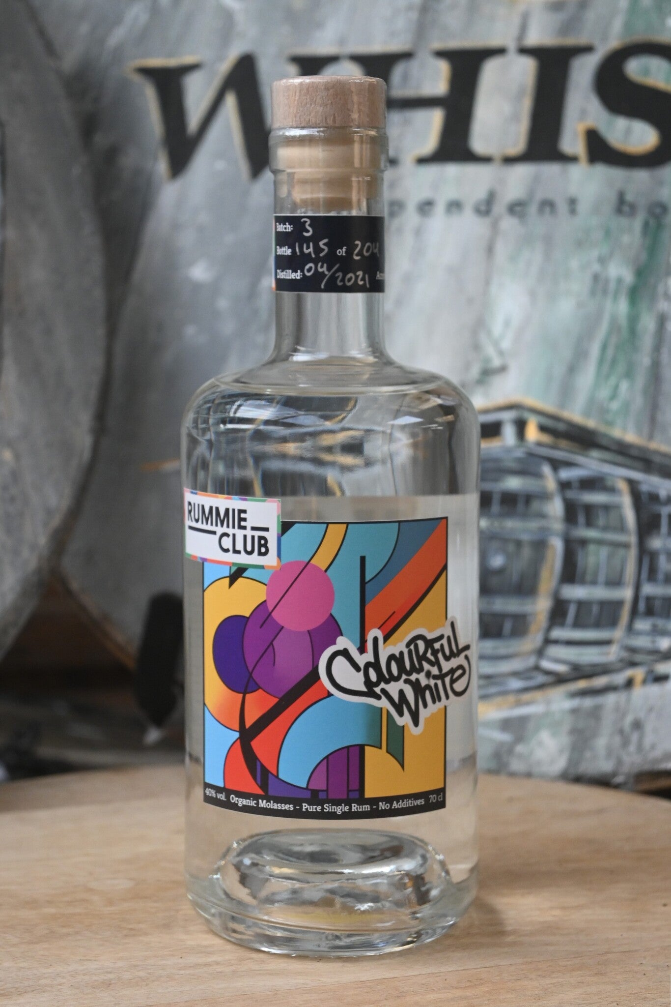 Colourful White Rum